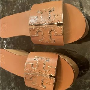 New Tory Burch Ines Platform slides 7.5 medium